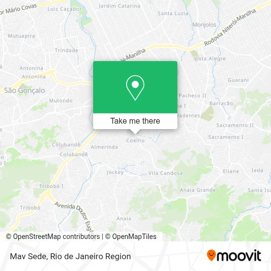 Mav Sede map