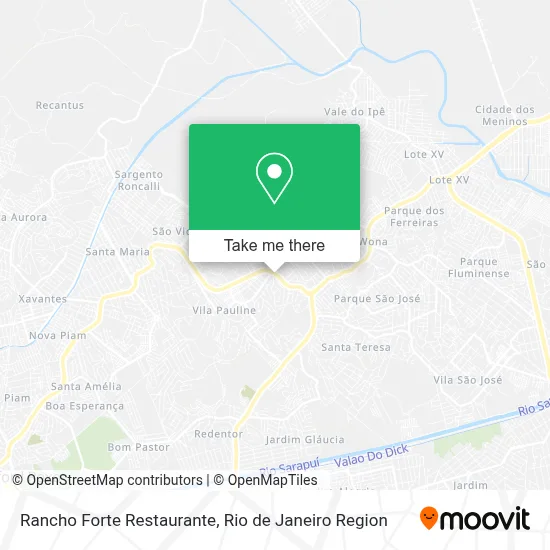 Rancho Forte Restaurante map