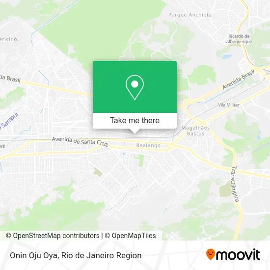 Onin Oju Oya map