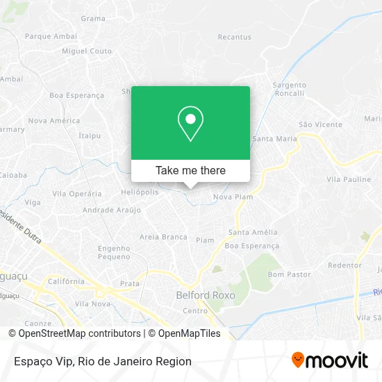 Espaço Vip map