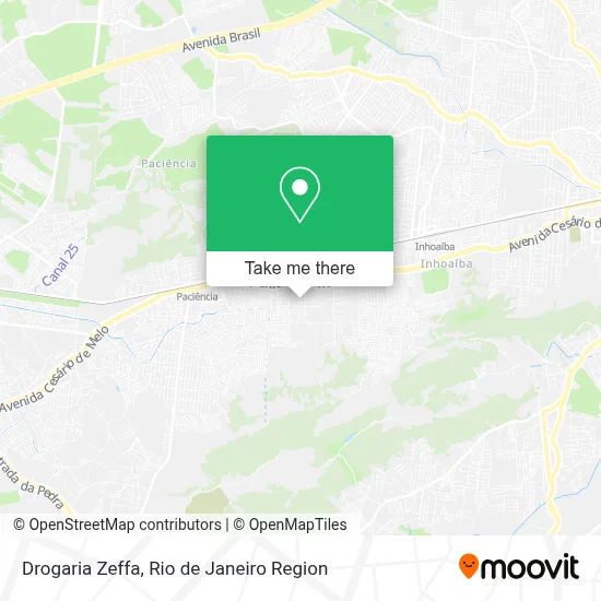 Drogaria Zeffa map