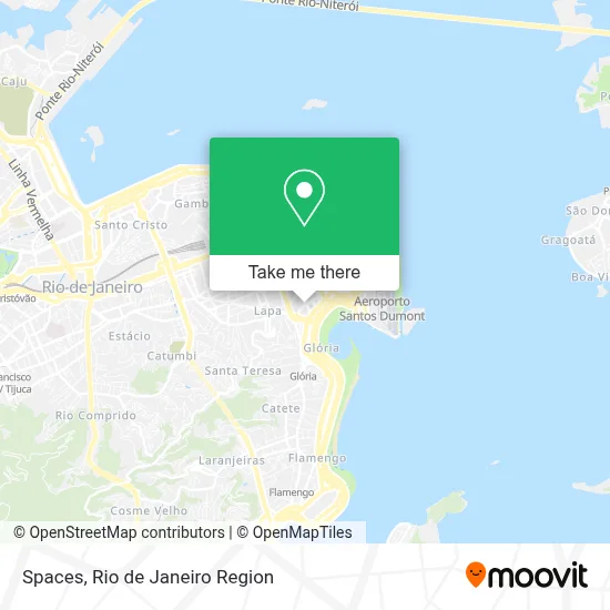 Spaces map