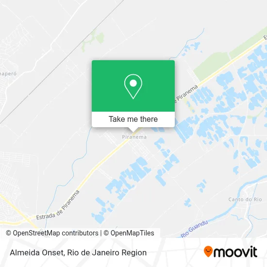 Almeida Onset map