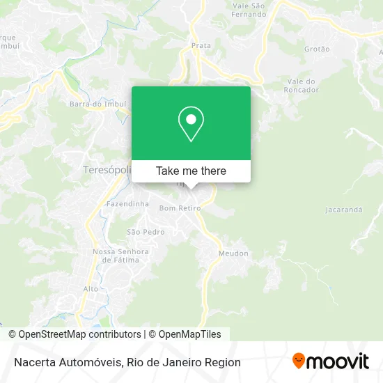 Nacerta Automóveis map