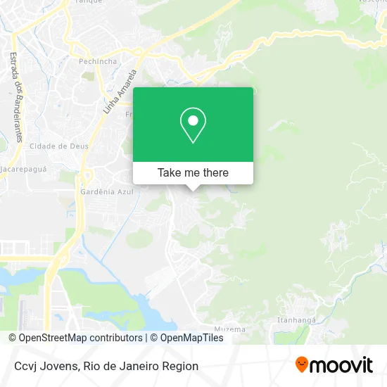Ccvj Jovens map