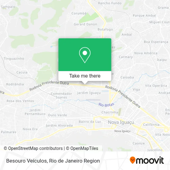 Besouro Veículos map