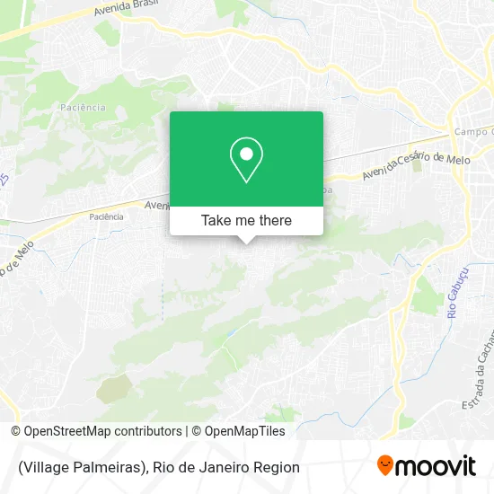 (Village Palmeiras) map