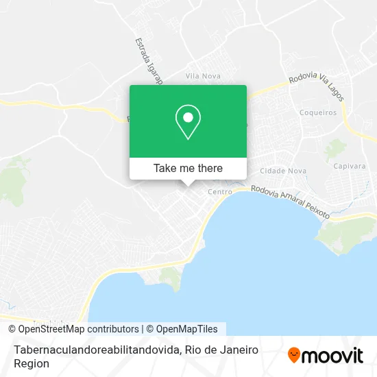 Tabernaculandoreabilitandovida map