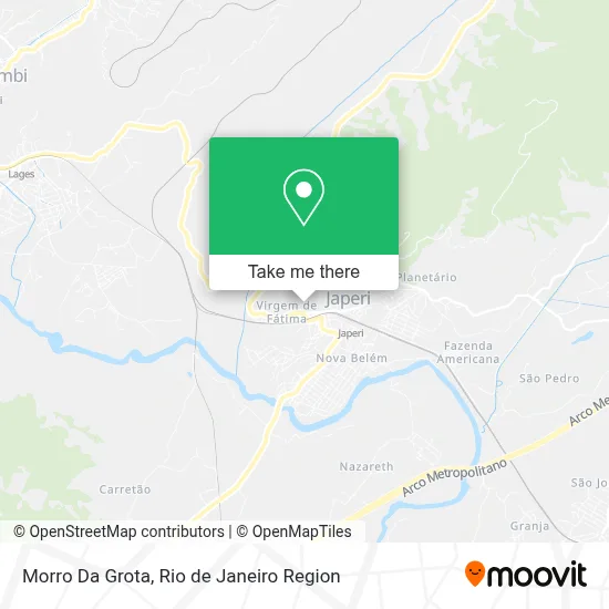 Morro Da Grota map
