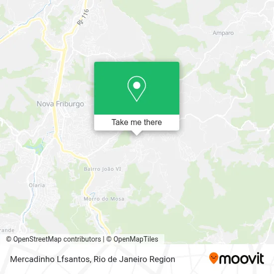 Mercadinho Lfsantos map