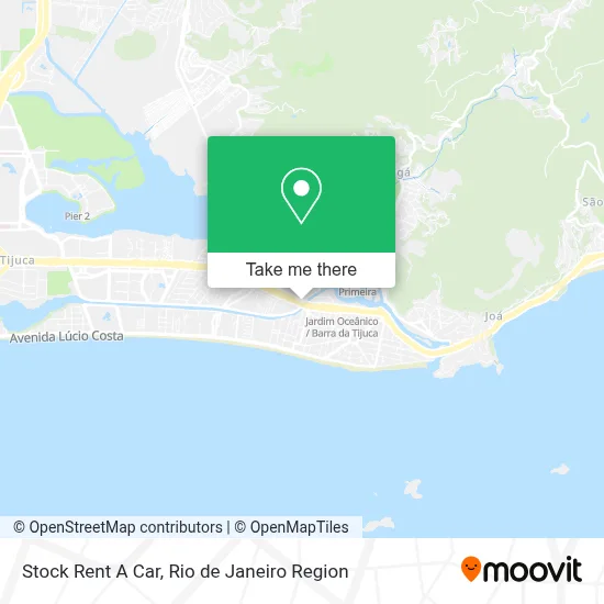 Stock Rent A Car map