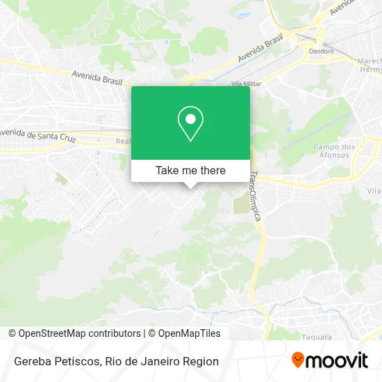 Gereba Petiscos map