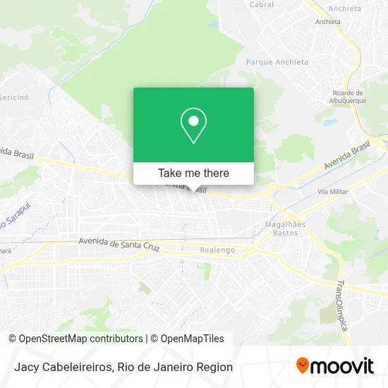 Jacy Cabeleireiros map