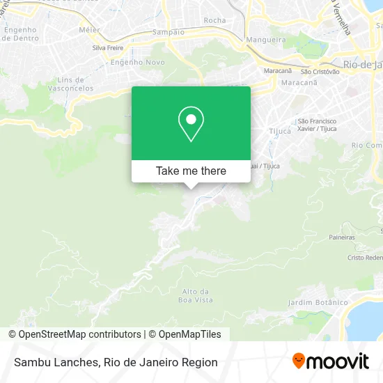 Sambu Lanches map
