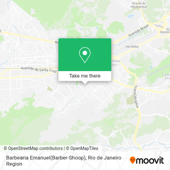 Barbearia Emanuel(Barber-Shoop) map