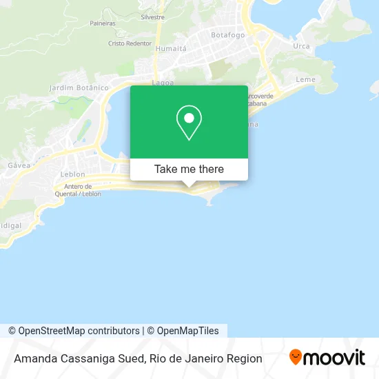 Amanda Cassaniga Sued map