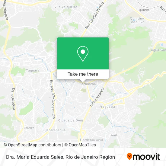 Dra. Maria Eduarda Sales map