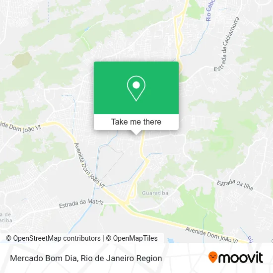 Mercado Bom Dia map