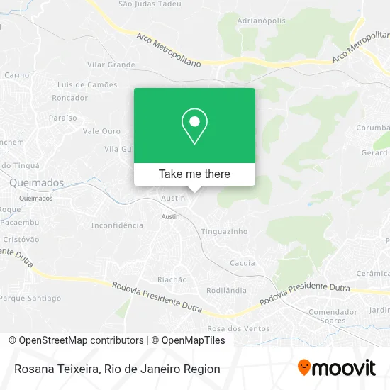 Rosana Teixeira map