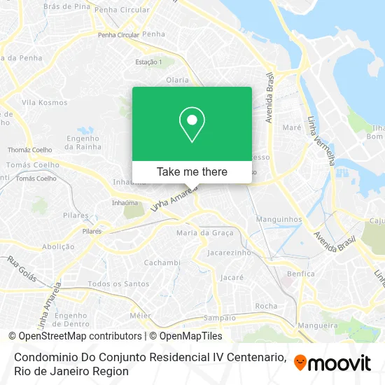 Condominio Do Conjunto Residencial IV Centenario map