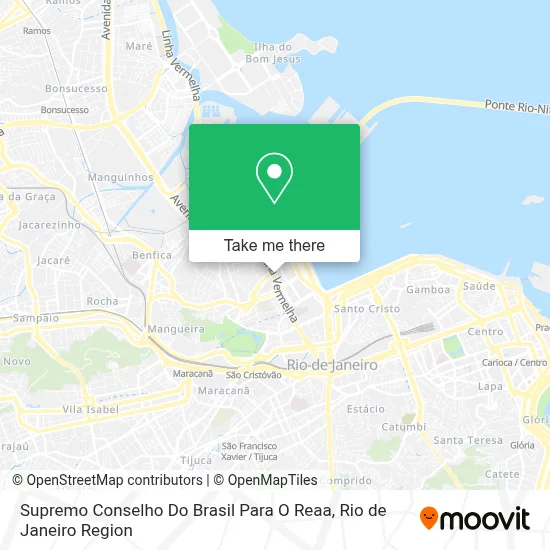 Supremo Conselho Do Brasil Para O Reaa map
