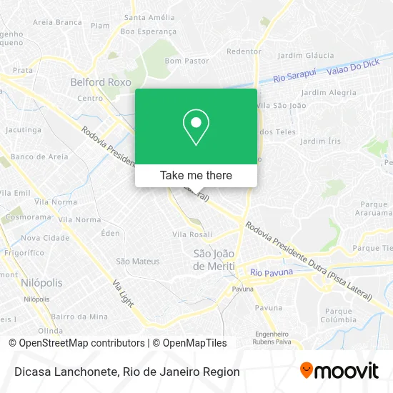 Dicasa Lanchonete map