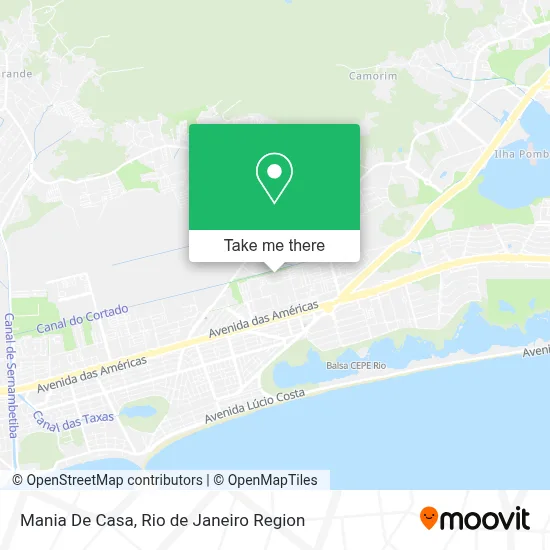 Mania De Casa map