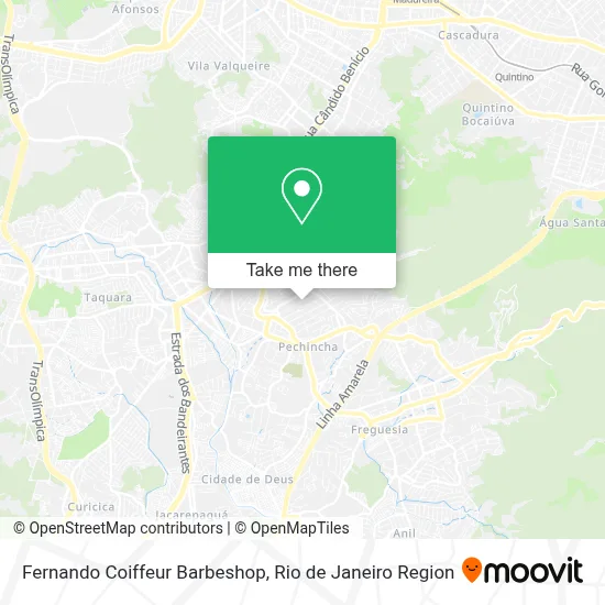 Fernando Coiffeur Barbeshop map