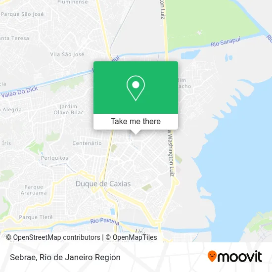 Sebrae map