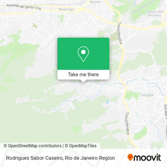 Rodrigues Sabor Caseiro map