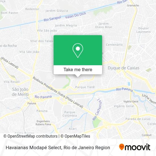 Havaianas Modapé Select map