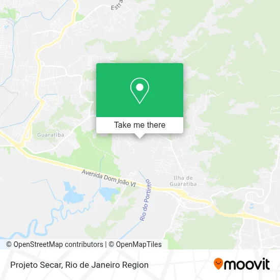 Projeto Secar map