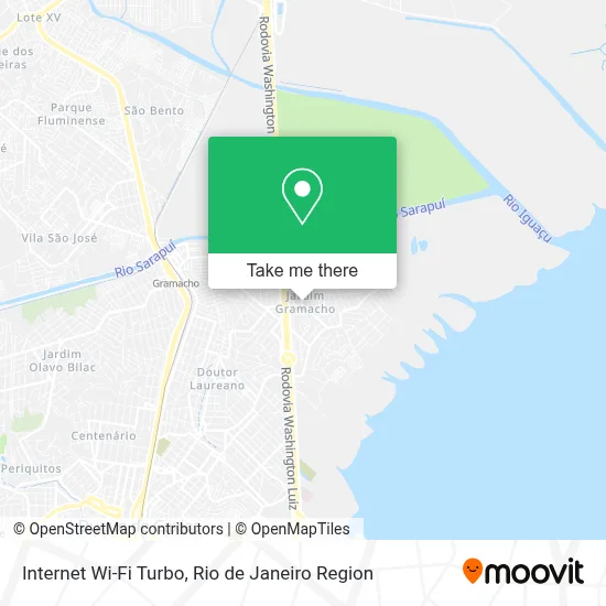 Internet Wi-Fi Turbo map