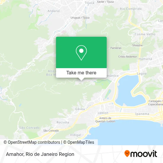 Amahor map