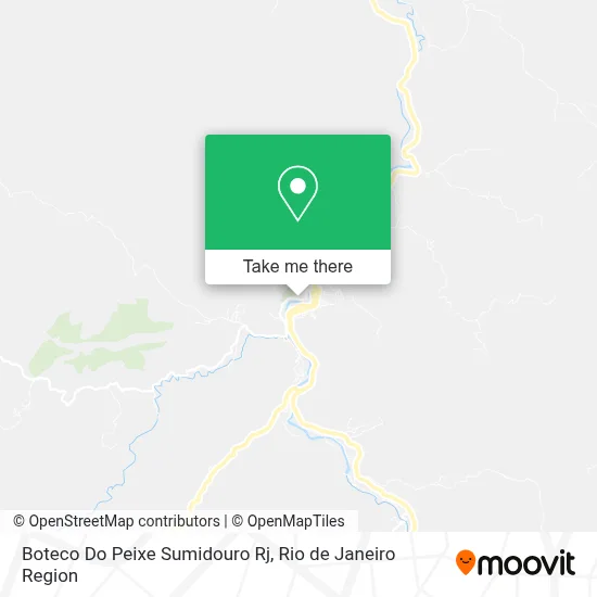 Boteco Do Peixe Sumidouro Rj map