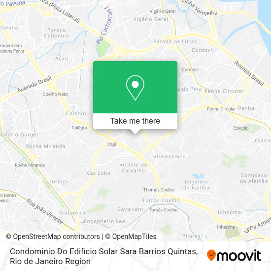 Condominio Do Edificio Solar Sara Barrios Quintas map