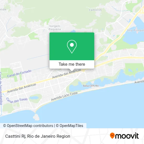 Casttini Rj map