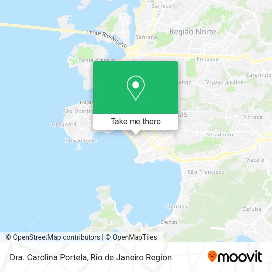 Dra. Carolina Portela map
