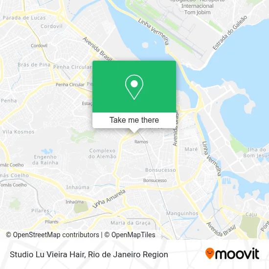 Studio Lu Vieira Hair map