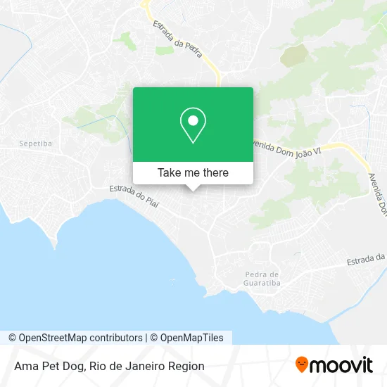 Ama Pet Dog map