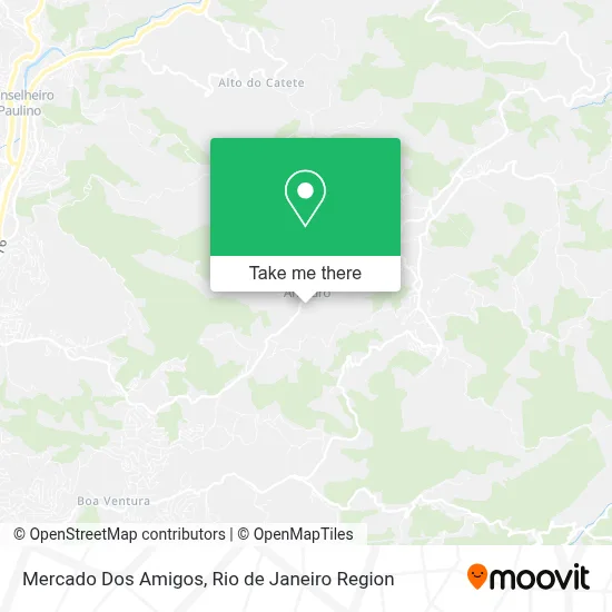 Mercado Dos Amigos map