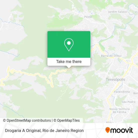 Drogaria A Original map