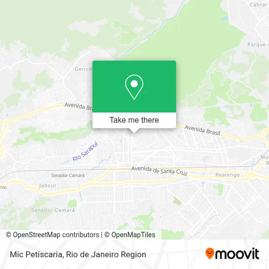 Mic Petiscaria map