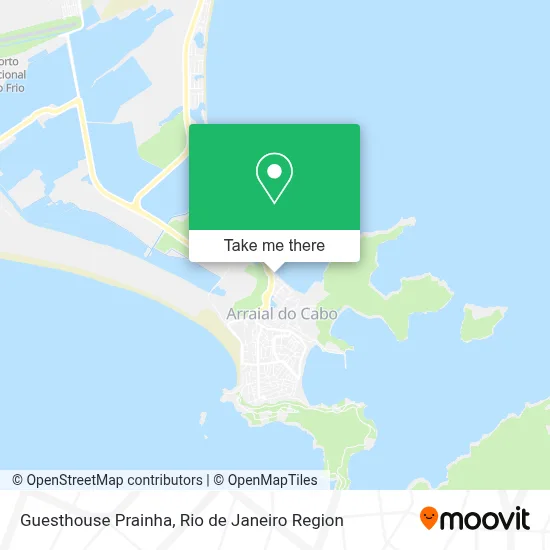 Guesthouse Prainha map