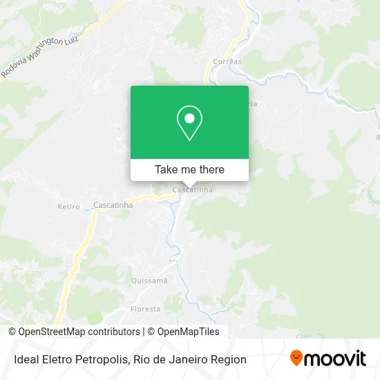 Ideal Eletro Petropolis map