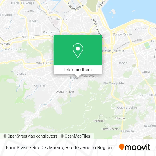 Eom Brasil - Rio De Janeiro map