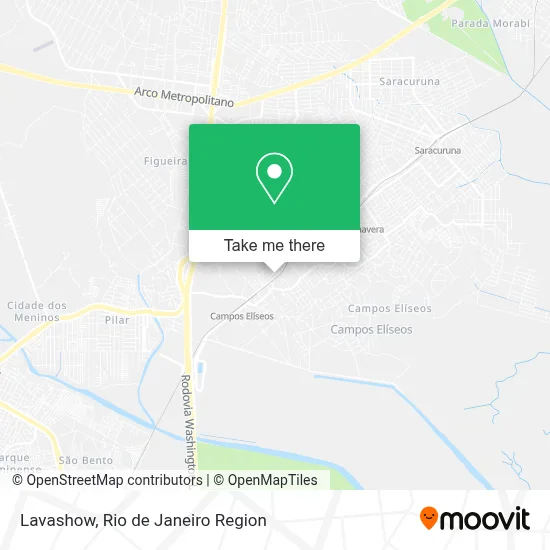 Lavashow map