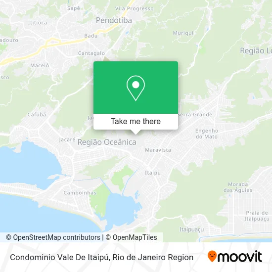 Condominio Vale De Itaipú map
