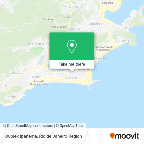 Duplex Ipanema map