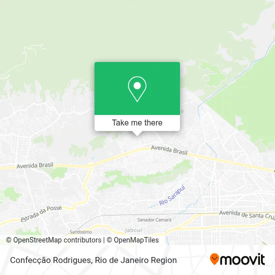 Confecção Rodrigues map